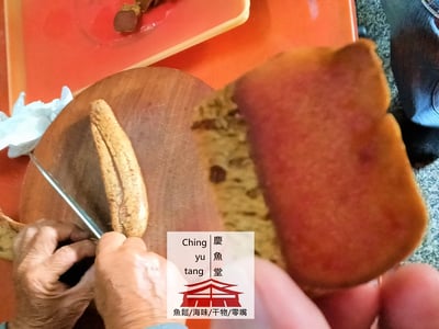 【炙燒頂級厚切】一口吃台灣野生烏魚子3