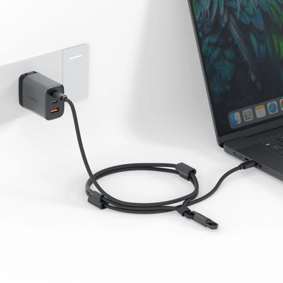 Lasso 240W 2合1充電掛繩 USB-C to USB-C 1.5m3