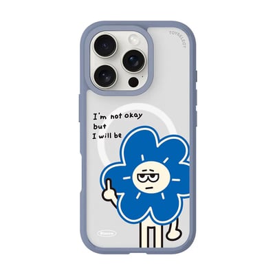 【藝人聯名】SIMON極度厭世極光霧透MagSafe iPhone手機殼1