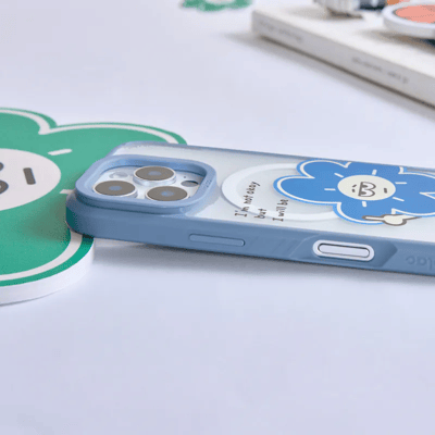 【藝人聯名】SIMON極度厭世極光霧透MagSafe iPhone手機殼4