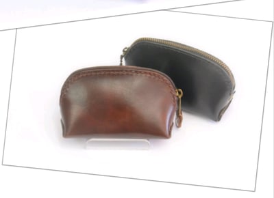 貝殼零錢包-寶石紋路 / 素面9