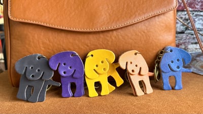 鑰匙圈 /吊飾-搖擺汪(有影片介紹)1