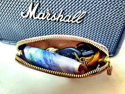 貝殼零錢包-寶石紋路 / 素面4