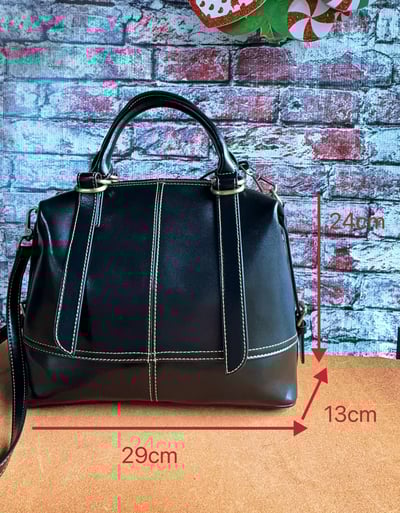 摩登黑金包-(手提把可變長成肩背）6