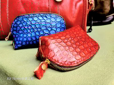 貝殼零錢包-寶石紋路 / 素面2