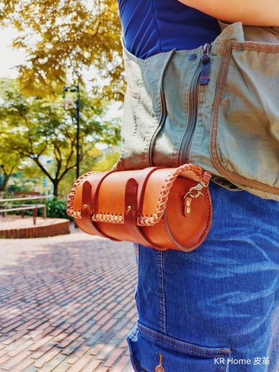 圓筒包--腰掛/側背/手提/車用3