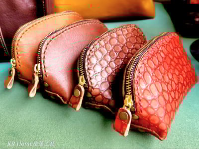 貝殼零錢包-寶石紋路 / 素面6