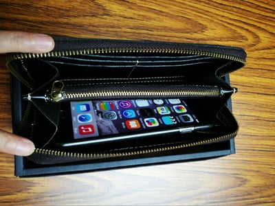 ［ 拉錬長夾 ］-- 附手腕帶7