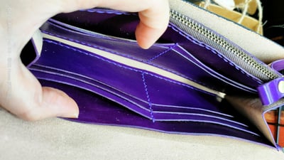 ［ 手拿包 ]-- 靚釦長夾4