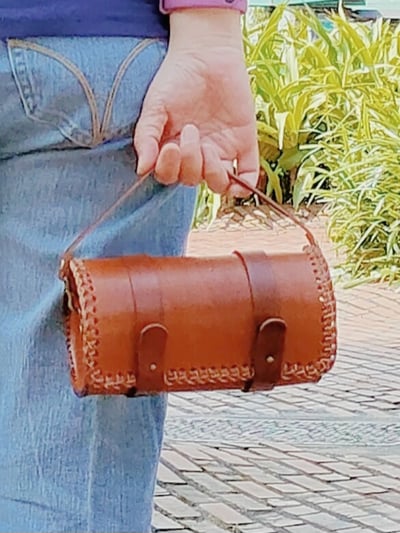 圓筒包--腰掛/側背/手提/車用2