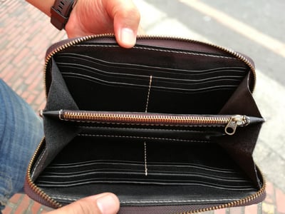 ［ 拉錬長夾 ］-- 附手腕帶5