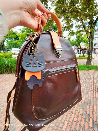 鑰匙圈 /吊飾-搖擺喵喵(有影片介紹)6