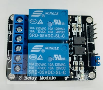5V 2路繼電器模組1