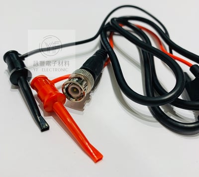 BNC公*2 測試勾  3尺 (RG58U線)2