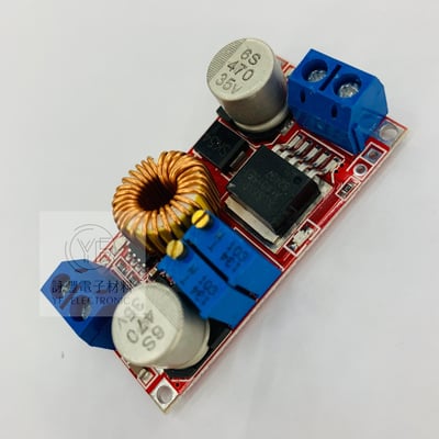 DC4-38V轉DC1.25-36V 5A恒流恒壓降壓模組3