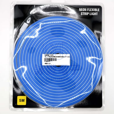 DC-12V高亮度霓虹軟燈條 6*12mm (多種顏色)5