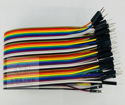 彩虹排線40P雙頭杜邦 公-公1