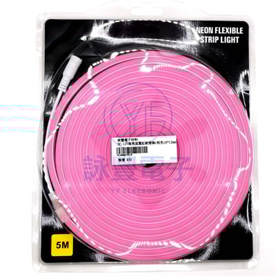 DC-12V高亮度霓虹軟燈條 6*12mm (多種顏色)8
