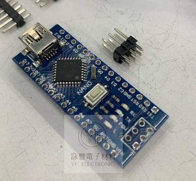Arduino Nano V3.0排針不焊(附USB線)3