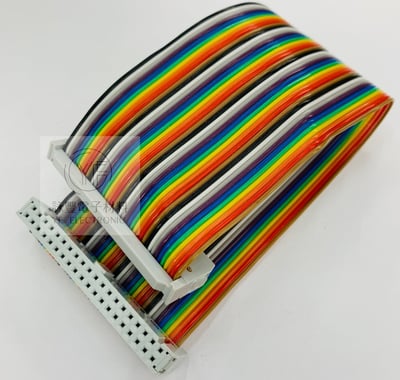 樹莓派B+ raspberry pi GPIO 彩色40P排線2