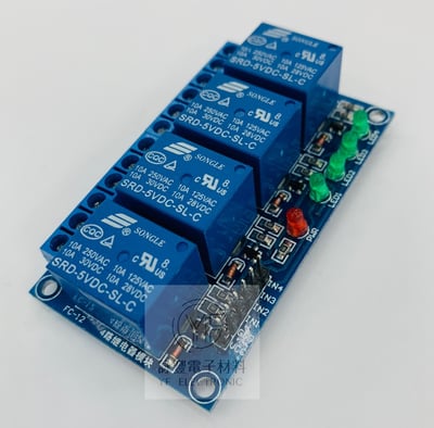 5V 4路繼電器模組2