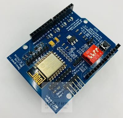 Arduino UNO R3 ESP8266 串口WiFi擴展板 (ESP-12)2