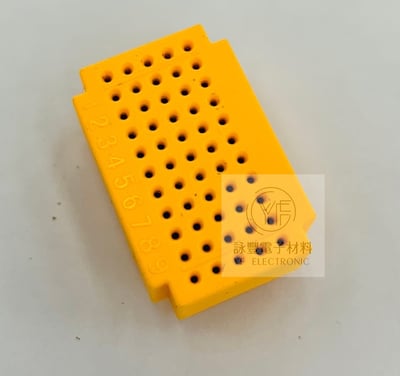 Arduino免焊微型麵包板可組合(黑色.藍.綠.淺綠.紅.白.黃)2