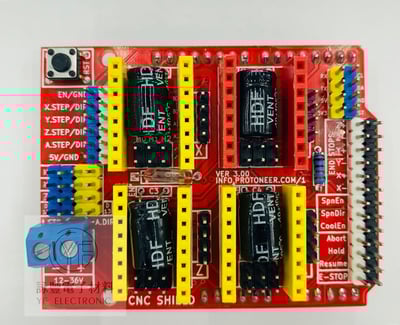 Arduino CNC Shield V3 雕刻機擴展板1