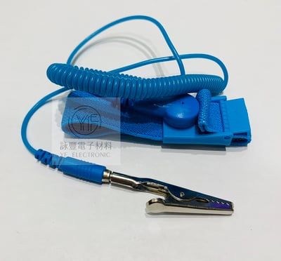 JM-611D 防靜電壓扣鬆緊帶型手環1