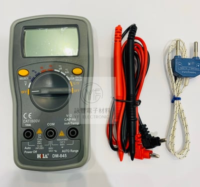 DM-845  自動換檔數位電錶(含溫度)1