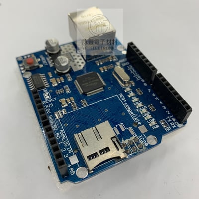 W5100網路模組擴充板2