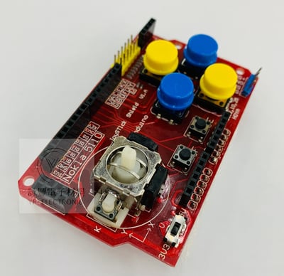 Arduino JoyStick Shield 遊戲搖杆擴展板3