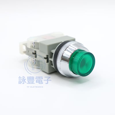 30MM 凸頭照光按鈕開關 24V2