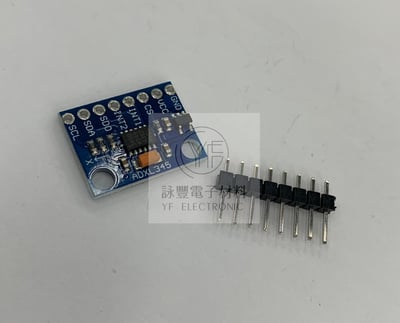 Arduino ADXL345 三軸重力加速模組3