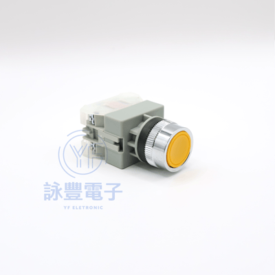 220V APB 平頭按鈕開關 1a1b (22、25、30m/m)4