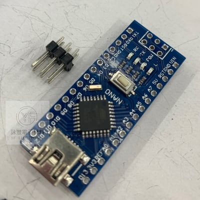 Arduino Nano V3.0排針不焊(附USB線)2