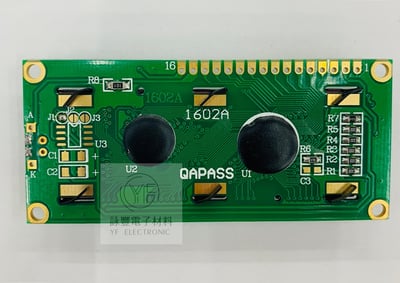 16字二行 LCM顯示器(藍色背光)3