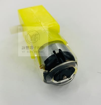 Arduino DC3V-6V 直流減速馬達+智能小車輪胎2