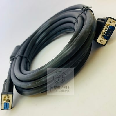 2919 15公對15母VGA線(5米)全銅線3+4 1