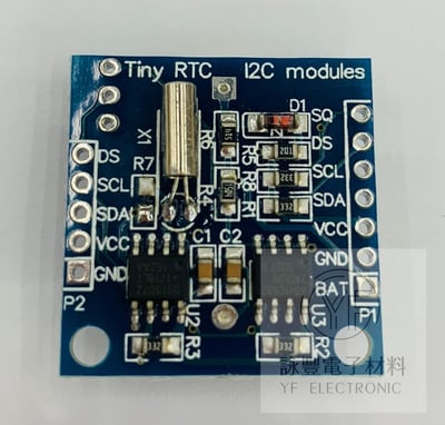 Tiny RTC I2C時鐘模組CR2032電池2