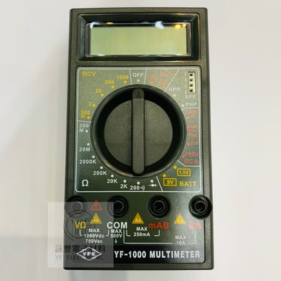 TENMARS 3 1/2 數位三用電錶2