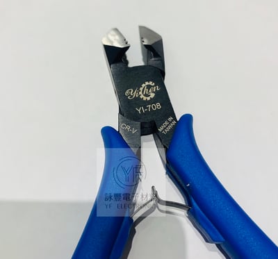 YI-708  6吋電工斜口鉗   鉻釩鋼3