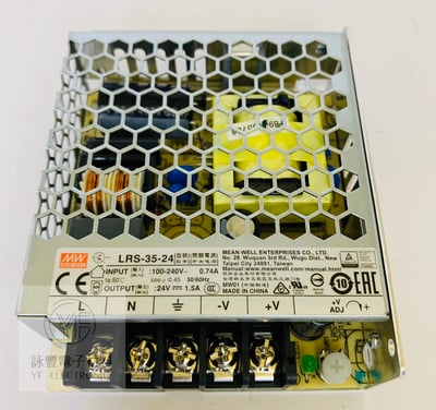 24V/1.5A  36W 單組交換式電源(85~264VAC)    LRS-35-241
