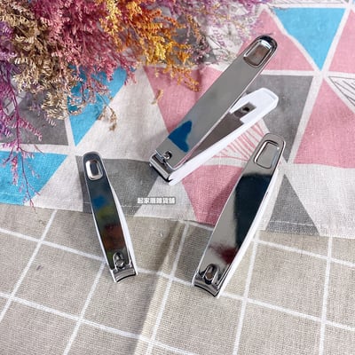 日本貝印KAI－type002 白色經典不鏽鋼指甲刀（S彎口／M彎口／L平口）4