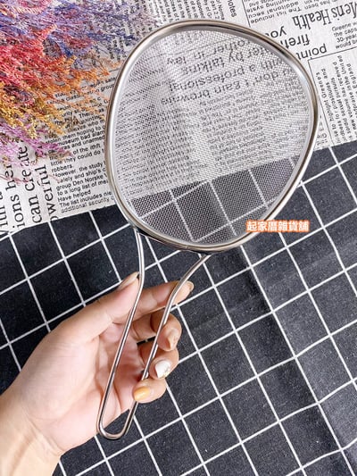 日本下村企販 燕三条－18-8不鏽鋼 淺型細漏勺5