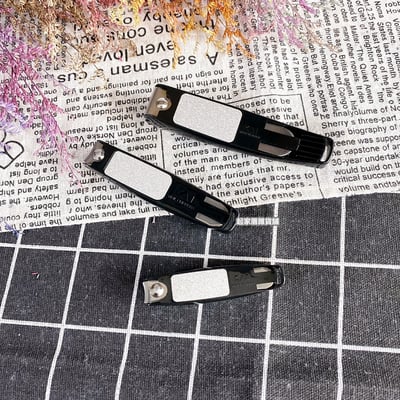 日本貝印KAI－type002 黑色經典不鏽鋼指甲刀（S彎口／M彎口）3