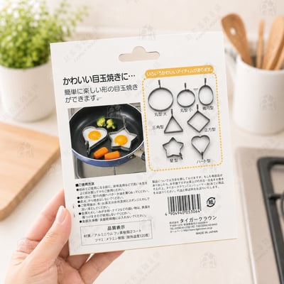 日本cakeland－鬆餅煎蛋模8