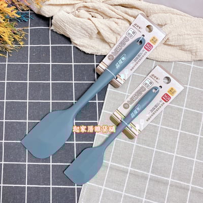 晶瓚－一體成形灰色矽膠系列 鍋鏟／湯勺／料理刷／刮刀／大阪燒鏟5