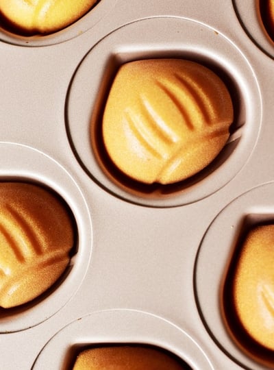 學廚Chefmade－香檳金12連粟子蛋糕模5