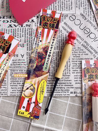 日本貝印KAI－章魚燒安全錐子（劍形）3